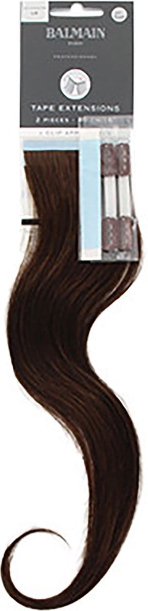 Balmain Hair  Tape Extensions + Clip Application Human Hair