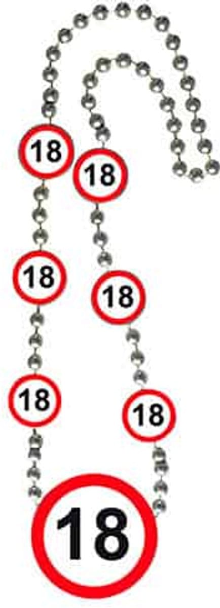 Folat - Ketting verkeersbord 18