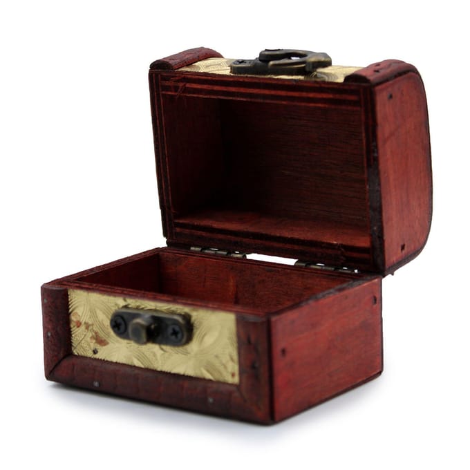 Mini Colonial Boxes - Goud