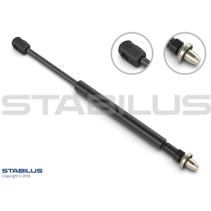 Gasveer, achterruit STABILUS 015621