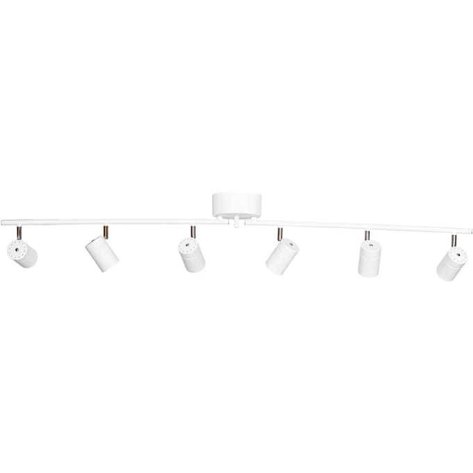 By Rydéns plafondspot Correct, wit, 6-lamps, metaal, GU10