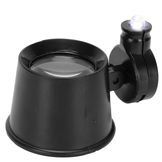 10X Vergrootglas Draagbaar LED Vergrootglas Oogvergrootglas voor Horloge Sieraden Repareren