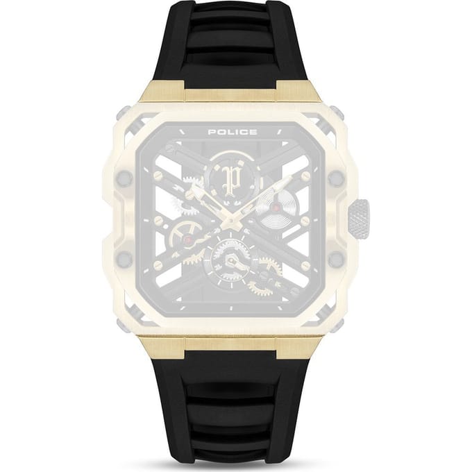 Police PESGM0072003-STL Disruptor I Horlogeband