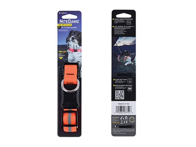 Nite Ize NiteDawg Halsband oranje S