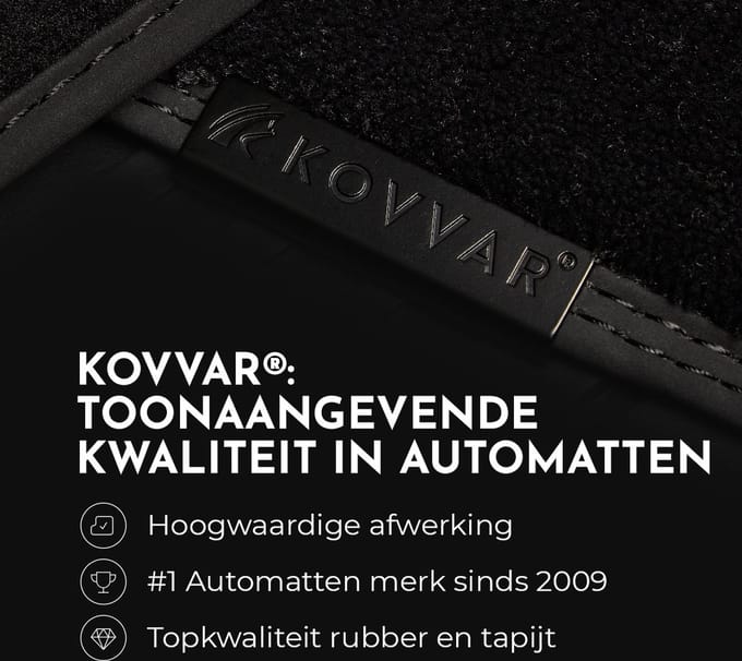 Automatten geschikt voor Aiways U5 - 2020-heden - Originele pasvorm - 3-delig - Basic