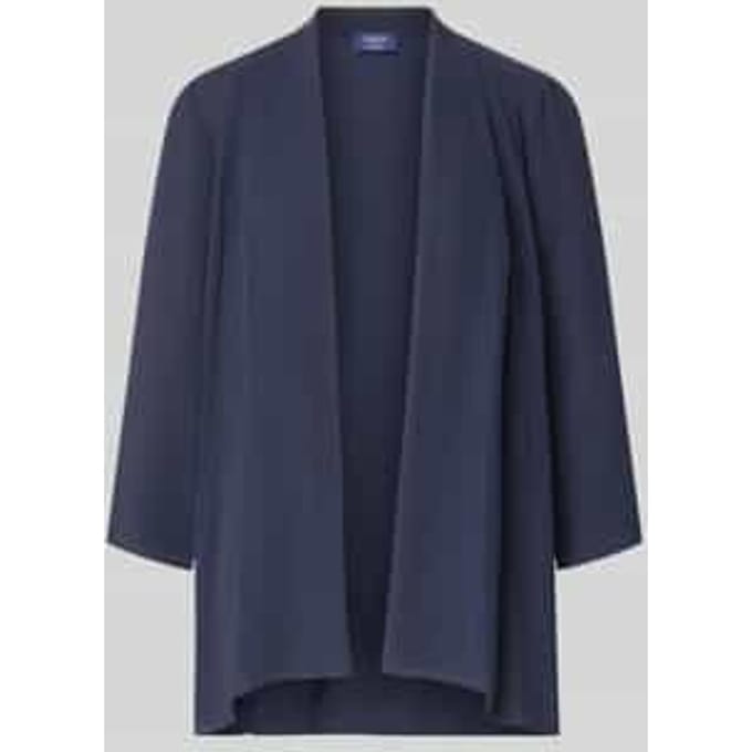 relaxed fit jas in semitransparant design