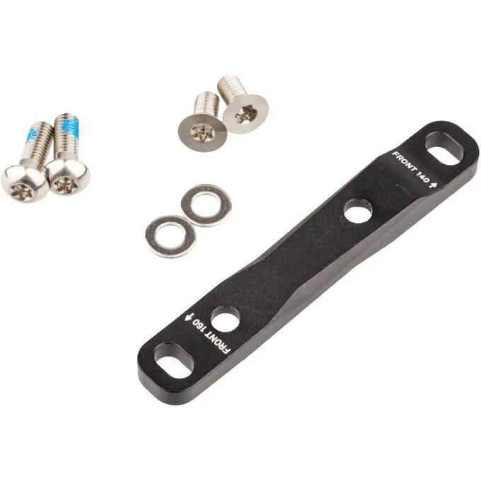 Remdeel sram voor adapter flat mount 140 mm  160mm  0f  20f - ZWART