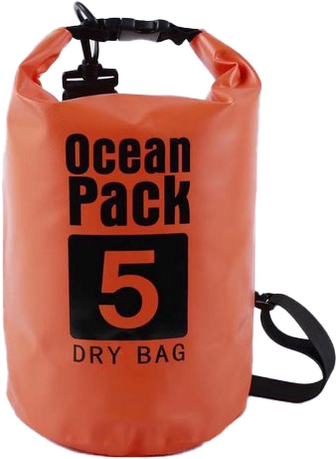 Nixnix® - Waterdichte Tas - Dry bag - 5L - Oranje - Ocean Pack