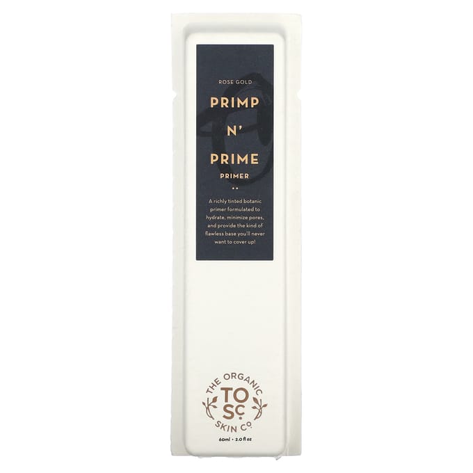 The Organic Skin Co., Base de teint Prim and Prime, Or Rose, 2 fl oz (60 ml) gray