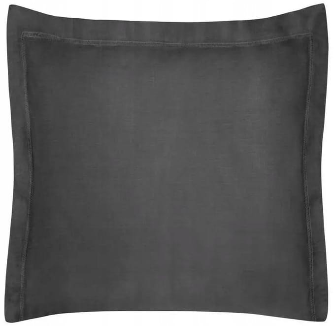 Zwarte Katoenen Kussensloop 40x40 cm - Glad en Zacht