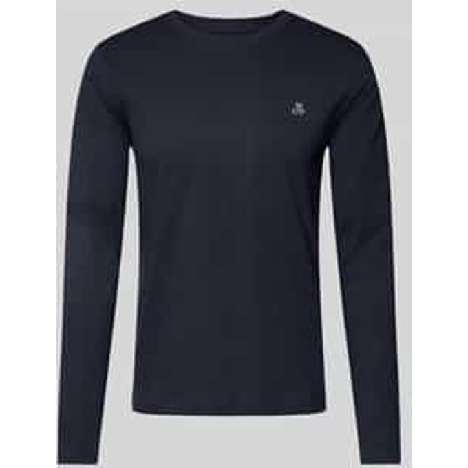 Marc O'Polo Long Sleeve T-Shirt Navy - Maat M - Heren