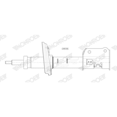 Schokdemper MONROE ORIGINAL (Gas Technology) MONROE G8696