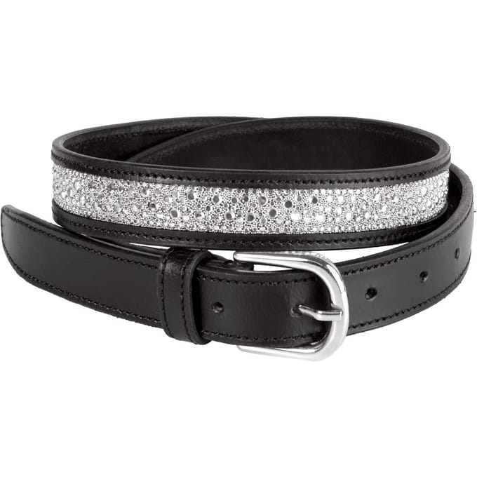 Lederen riem Harry's Horse Crystal Drops