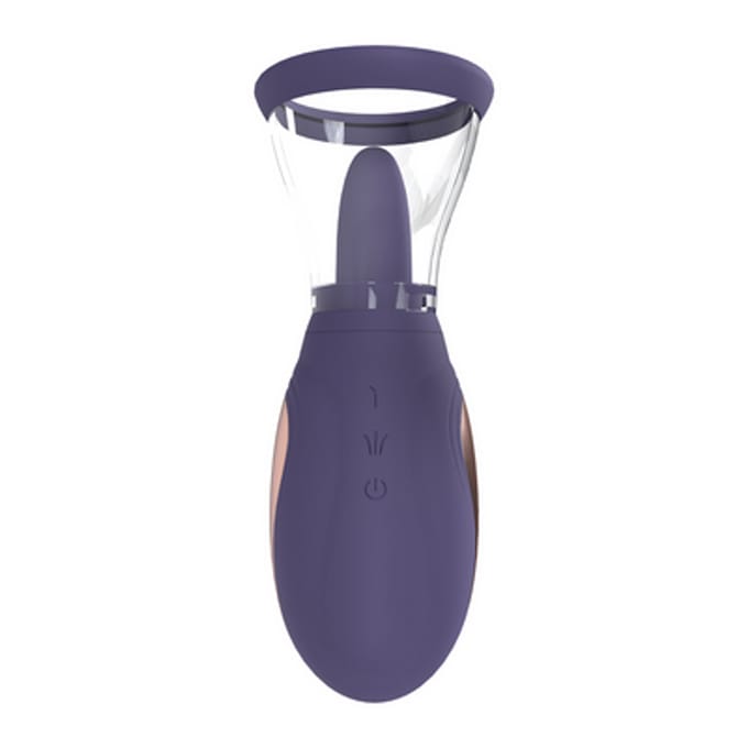 Pumped by Shots Enhance - Oplaadbare Vulva en Borst Pomp pumps - Paars