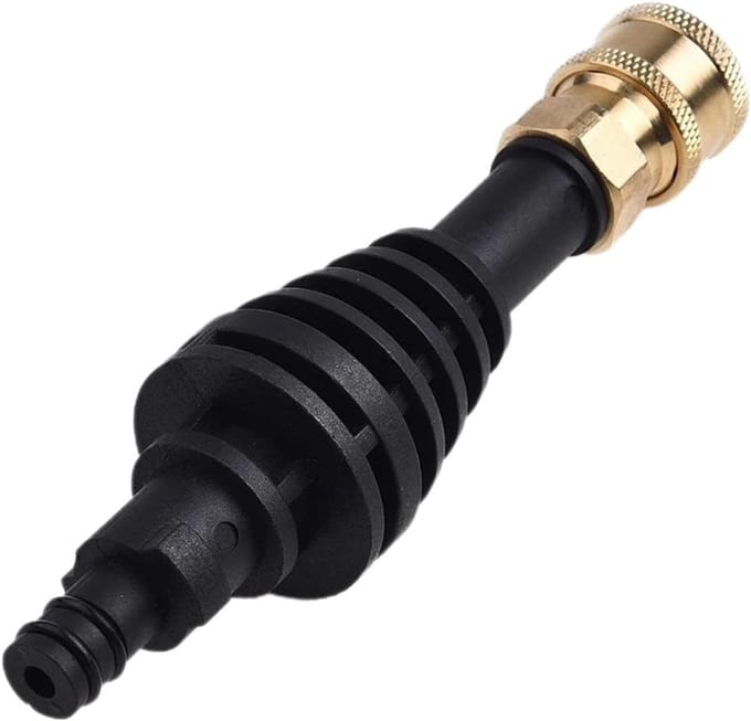 Korte Verlengstangadapter voor Hogedrukreiniger Accessoires - 16,3 cm