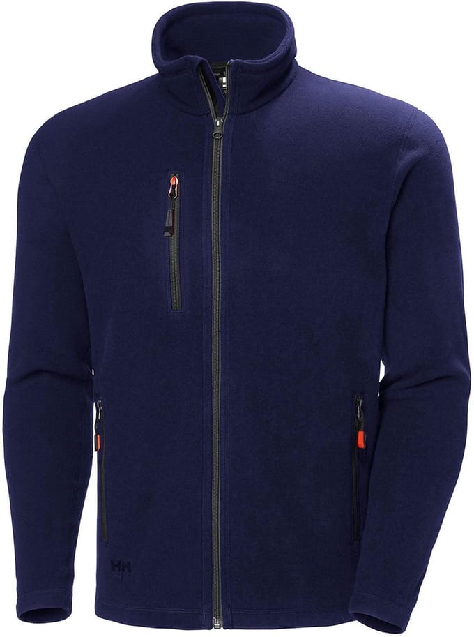 Helly Hansen Oxford Fleece Jacket 72026 - Mannen - Marine Blauw - S