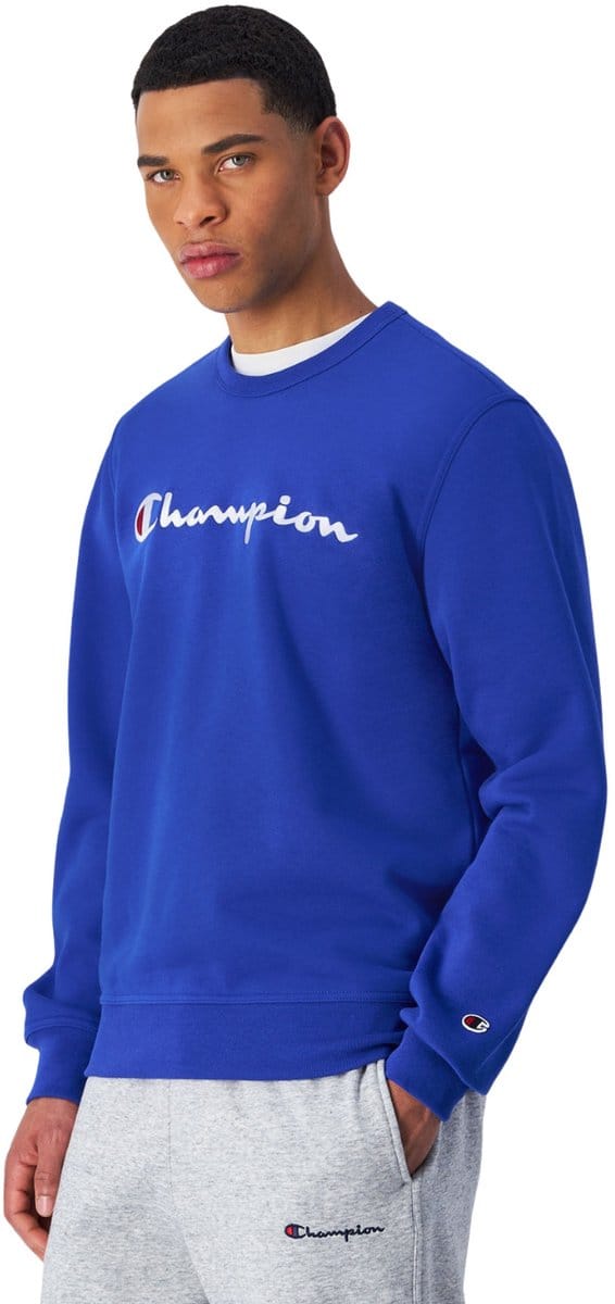 Champion Crewneck Sweatshirt Heren Blauw - Maat M