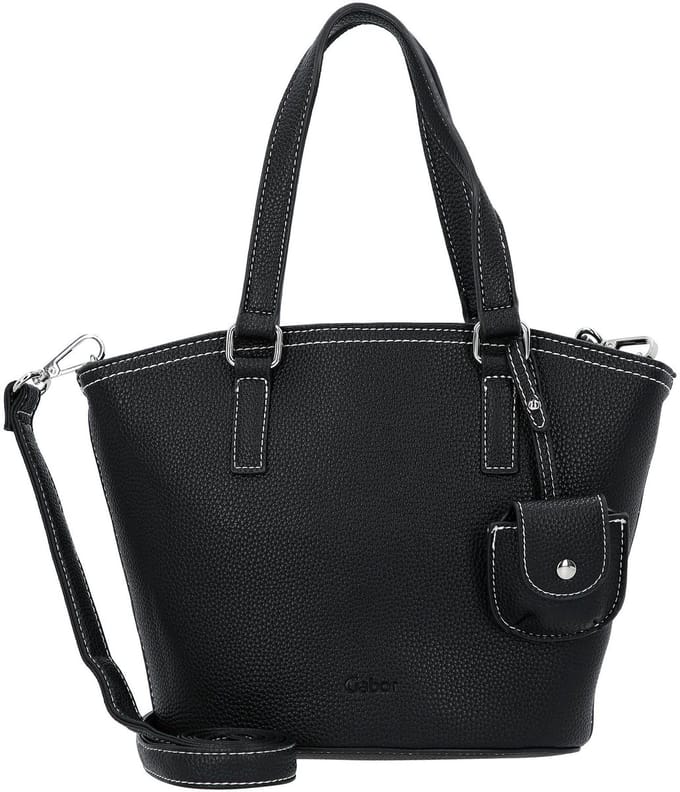 Gabor schoudertas Layla Zip Shopper Black zwart