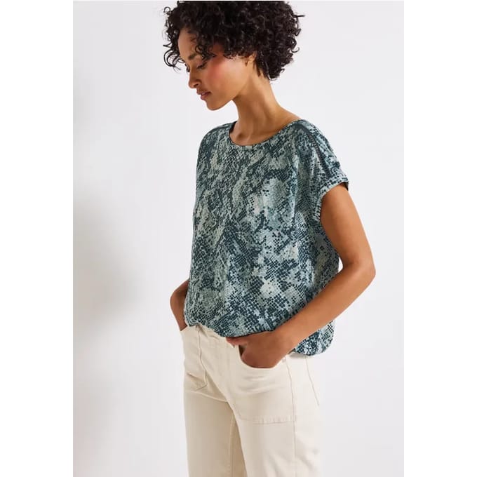 Blouse shirt met tape details