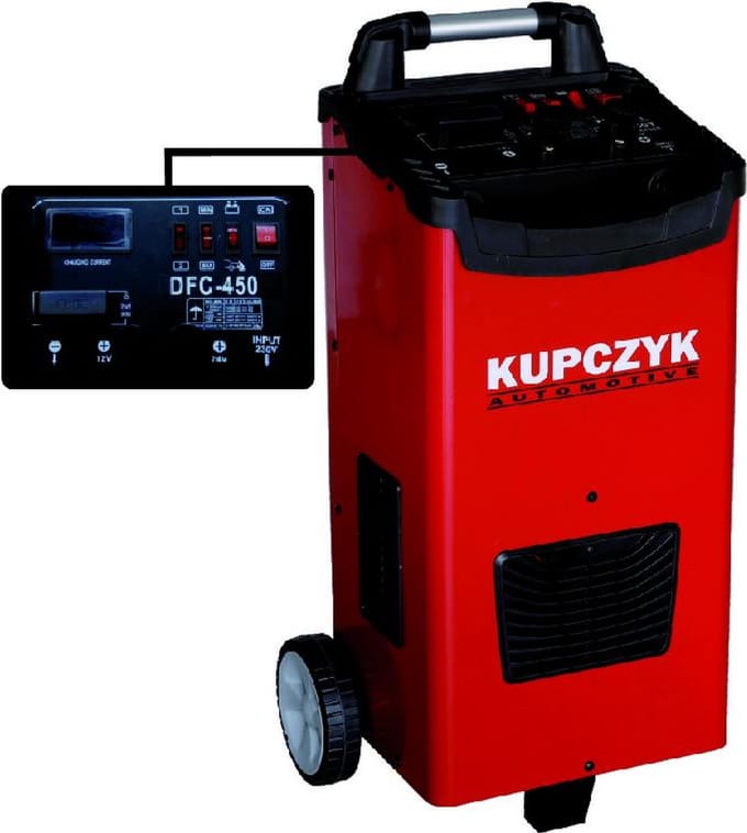 Kupczyk DFC-450T Serie - Acculader - 12V/24V - 320A - Met Startfunctie