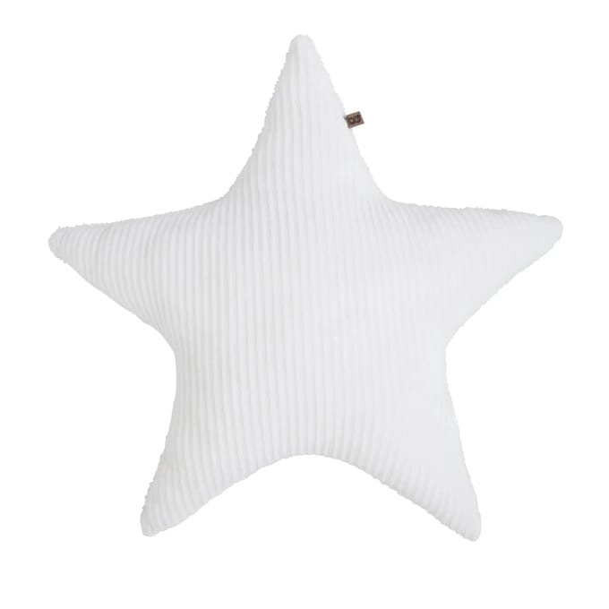 Baby's Only Sierkussen babykamer ster teddy Sense - Wit - 45x40 cm - Inclusief kussenvulling