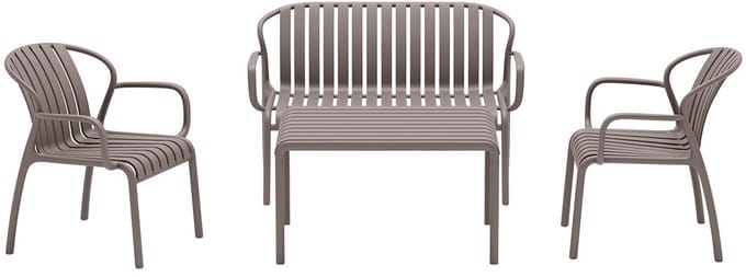 Garden Impressions Jade loungeset 4-delig - taupe