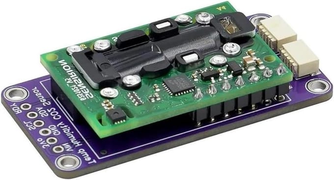 Luchtkwaliteit Sensoren Module - CO2 T Metingen - Binnenlucht Meten - Modbus PWM - 6 x 6 x 1 cm
