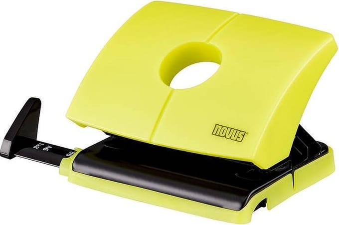 Novus perforator B216 Color ID, lucky green | 16 vel | 5 jaar garantie
