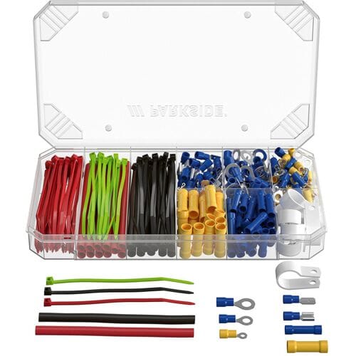 PARKSIDE Laagspanning kleine onderdelen set (Kabelbinder kabelklemmenset)