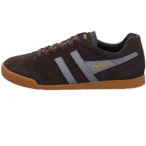 Gola Harrier Suede - Heren Sneaker - Mokka-Cement