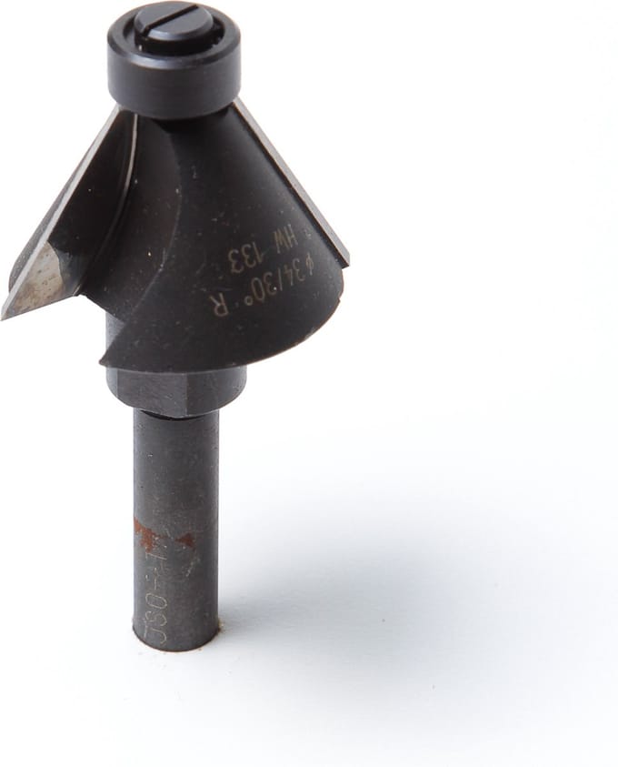 Trasco HM fasefrees inclusief lager D10 hoek 30° schacht 8mm