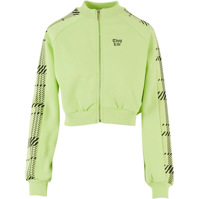 Thug Life - Mosh Vest met capuchon - S - Groen