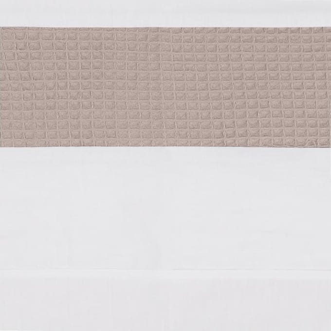 BINK Bedding Wieglaken Wafel (Pique) Oudroze 75 x 100 cm