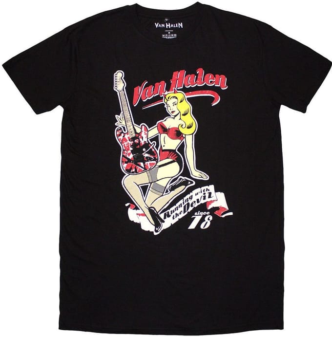 Van Halen - Running With The Devil T-shirtjurk - S - Zwart