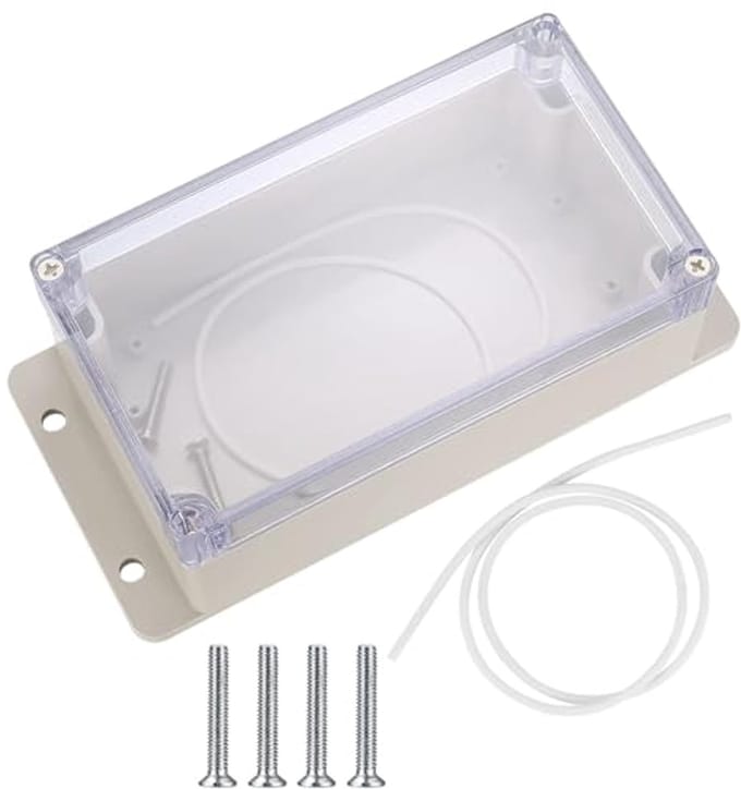 Waterdichte kabelbehuizing voor binnenshuis IP65 - Aansluitdoos 15,8 x 9 x 6,4 cm