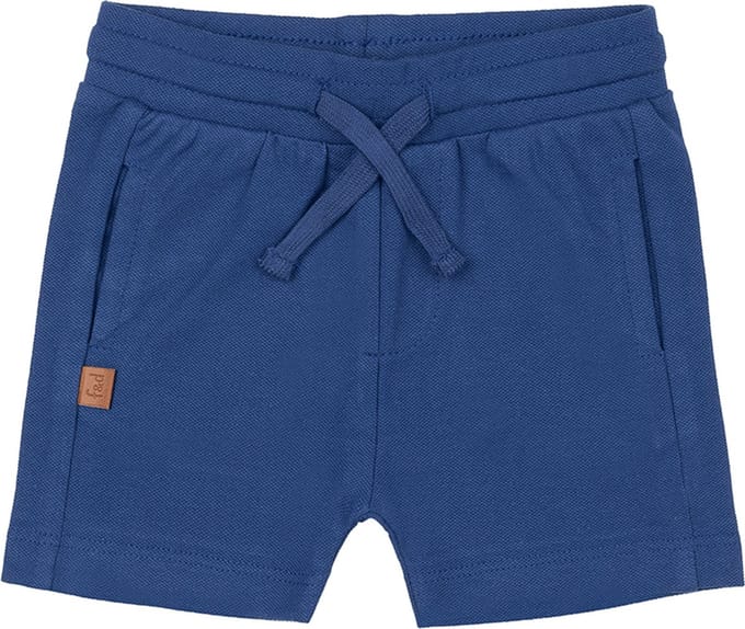 Frogs and Dogs - Smile Short | Twilight blue - Katoen - Maat 92