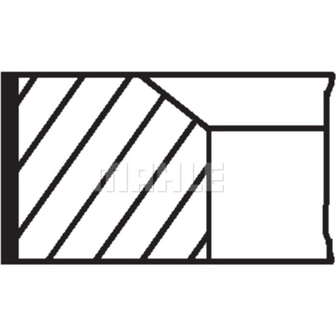 Zuigerveren set MAHLE 021 98 V0