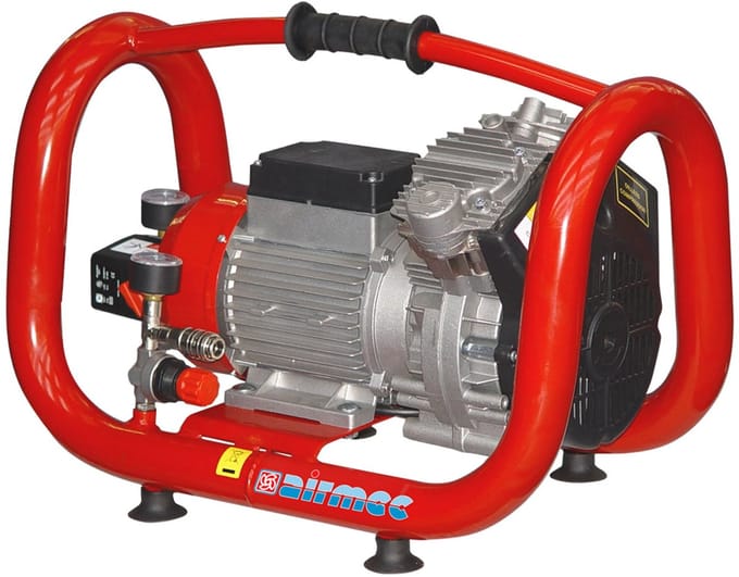 AIRMEC KZ240-05 Draagbare Olievrije zuigercompressor 240 ltr/min - 1,5 pk