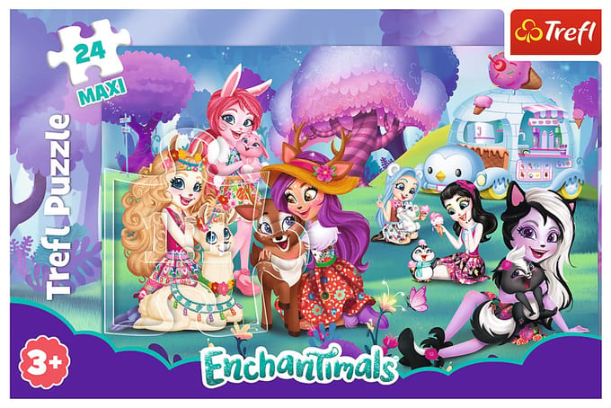 Trefl puzzel XXL stukjes - Enchantimals - 24 stukjes - legpuzzel.