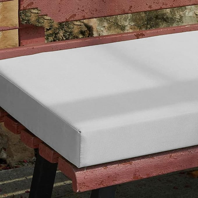 Tuinkussen Bank - Schommelkussen Terras - Buiten Zitten - Waterdichte Polyester - 100x35x5cm - Grijs