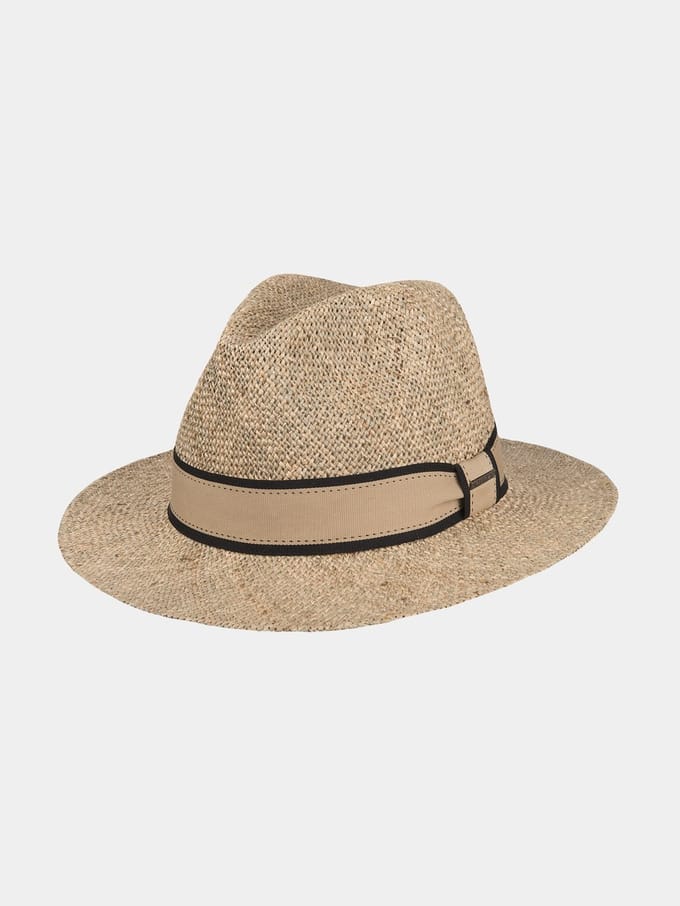 Hatland Carville Seagrass - Hoed - Seagrass - Maat L