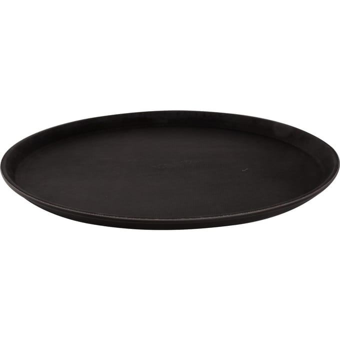 Mammoet - Dienblad - Easy - Rond - Antislip - 41 cm - Zwart - Polypropyleen