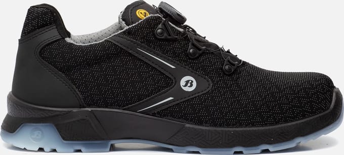 Bata Summ Seven S3 ESD Low - Zwart/Grijs - 44