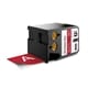 DYMO 1868765 XTL tape vinyl wit op rood 54mm (origineel)