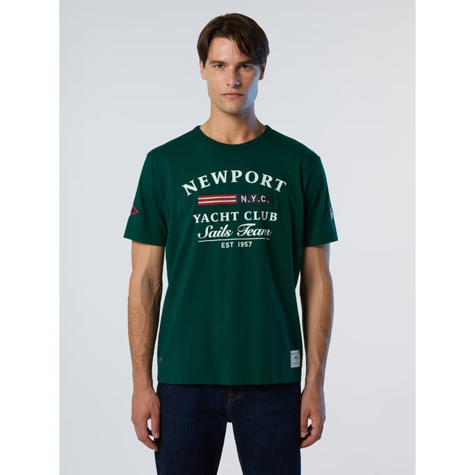 North Sails T-shirt Met zeilprint