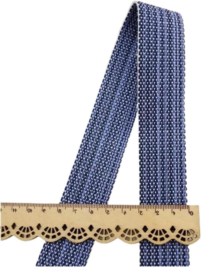 Nylon Singelriem - Polyester Band - DIY Naaien - Waterdicht Slijtvast - 3 meter 30 mm - Blauw