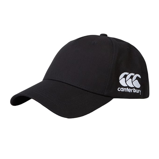 Canterbury Flex Fit Baseball Cap (Zwart)