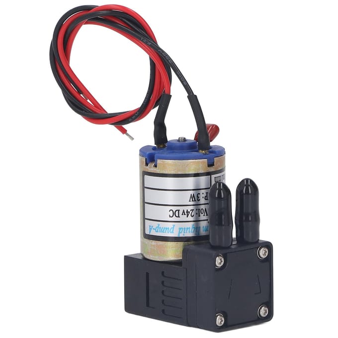 UV Inktpomp 3W Snelle Warmteafvoer Plastic Kleine Printer Inktpomp Vervanging voor Crystaljet DC24V black