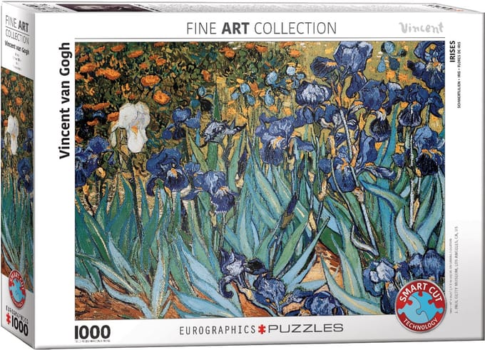 Eurographics - Irissen - Vincent Van Gogh - 1000 stukjes 68×48cm (b×h) - Fine Art Legpuzzel