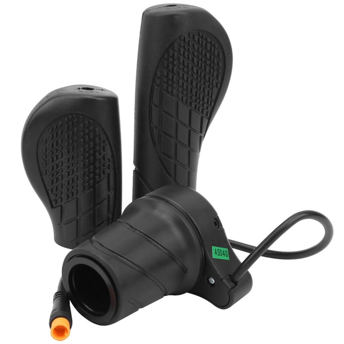 Poignée d'accélérateur demi-poignée étanche pour VTT, pièce électrique modifiée 76x black